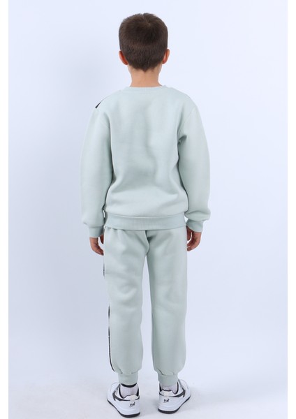 Erkek Çocuk 3 Iplik Eşofman Takımı Mnt Baskılı E18 fırsatları