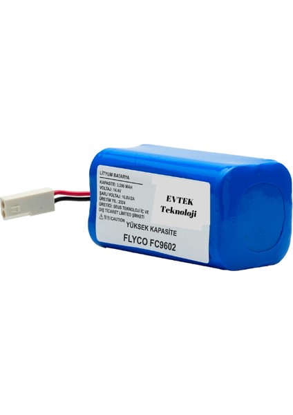 Flyco FC9602 3200MAH Robot Süpürge Bataryası