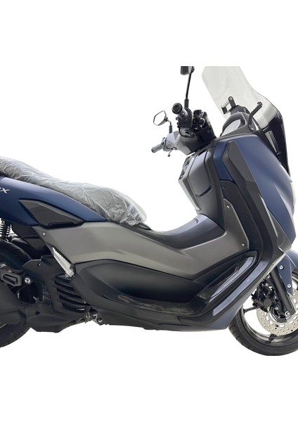 Yamaha NMAX 125-155 2021-2024 Uyumlu Bacak ve Sele Altı Grenaj Koruma Seti Siyah