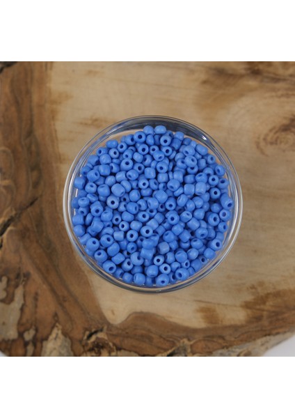 Abc Kum Boncuk Mavi 4 mm 500 Gram 6/0 - 43B