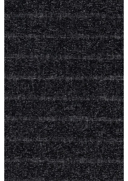 Natura Premium Kalite Kaymaz Tabanlı Doğal Yıkanabilir Kilim Oturma Odası Balkon Bahçe Mutfak Kilim BK-104 Antrasit 80X150 cm