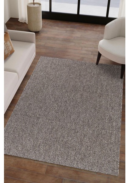 Natura Premium Kalite Kaymaz Tabanlı Doğal Yıkanabilir Kilim Oturma Odası Balkon Bahçe Mutfak Kilim BK-102 Bej 80X300 cm