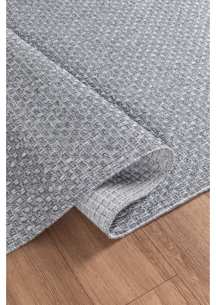 Natura Premium Kalite Kaymaz Tabanlı Doğal Yıkanabilir Kilim Oturma Odası Balkon Bahçe Mutfak Kilim BK-102 Gri 120X180 cm fırsatları