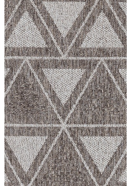 Natura Premium Kalite Kaymaz Tabanlı Doğal Yıkanabilir Kilim Oturma Odası Balkon Bahçe Mutfak Kilim BK-103 Bej 80X150 cm