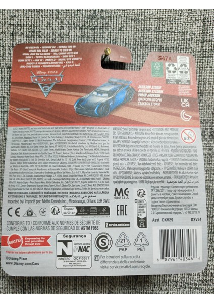 Disney Pixar Cars Jackson Storm fiyatları