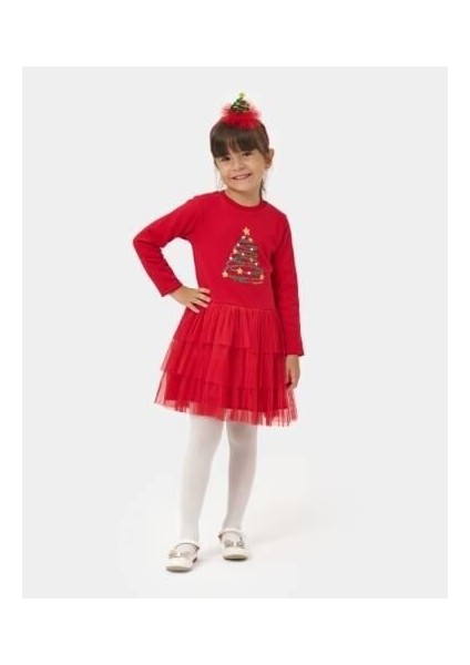 Kız Çocuk Tütülü Kat Kat Yılbaşı Elbisesi Taç Hediyeli fiyatları