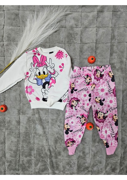 Kız Çocuk Minnie Desenli Takım fiyatları