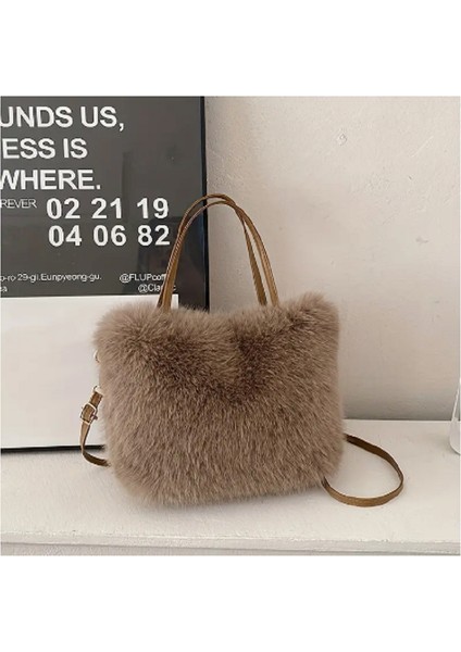 Kahverengi Peluş Çanta fiyatları