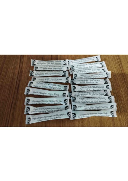 Aydopak Müslüm Baba Sözleri Stick Toz Şeker 3gr/ Ort 2000 Adet/ Net 6kg