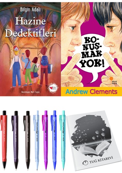 Konuşmak Yok! ve Hazine Dedektifleri 2'li Set + Hediyeli