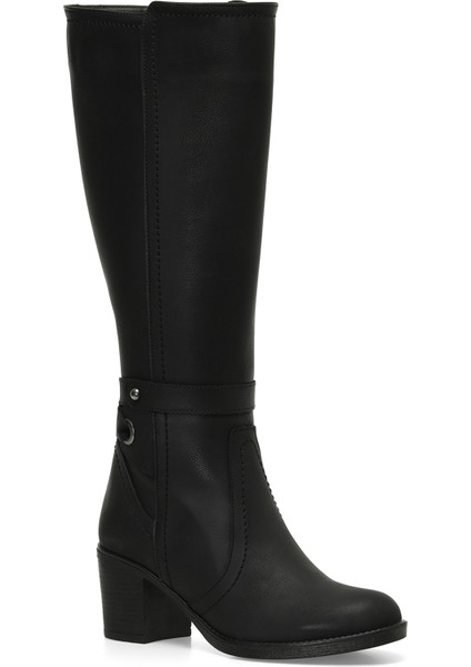 24K-1032 4pr Siyah Kadın Topuklu Çizme fiyatları