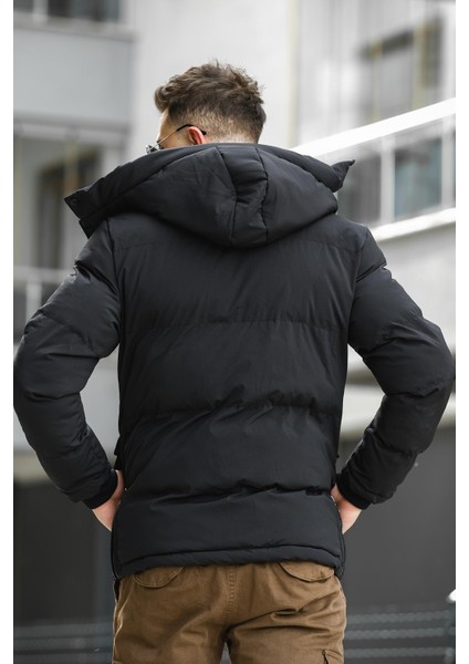 Edoardo Eteği Fermuar Detaylı Içi Polarlı Suya Dayanıklı Erkek Mont Kaban indirimleri