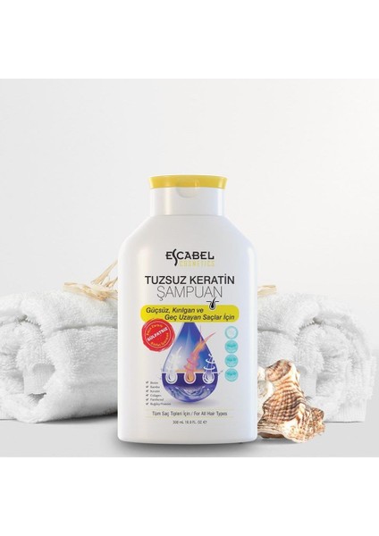 Tuzsuz Keratin Şampuanı 300 ml
