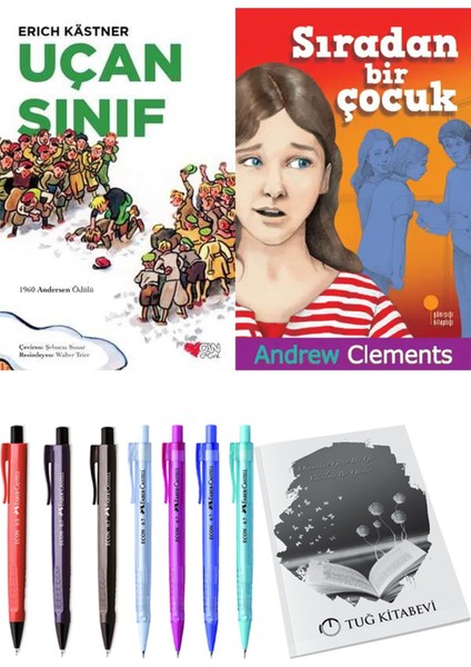 Sıradan Bir Çocuk ve Uçan Sınıf 2'li Set + Hediyeli