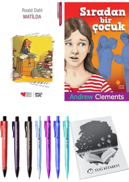 Sıradan Bir Çocuk ve Matilda 2'li Set + Hediyeli