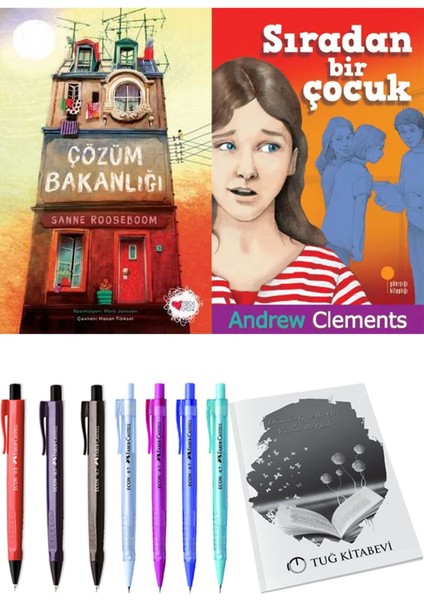 Sıradan Bir Çocuk ve Çözüm Bakanlığı 2'li Set + Hediyeli