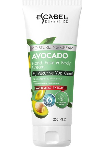 Avokadolu Soft El Yüz ve Vücut Kremi 250