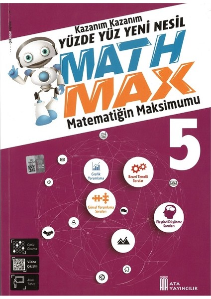 Ata 5.sınıf Türkçe-Matematik-Fen Bilimleri-Sosyal Bilgiler Max Seti+Rotring Kalem Seti Hediyeli