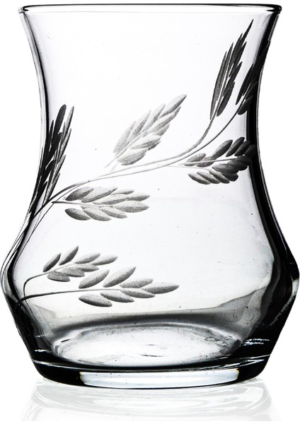 Afro 6lı Çay Bardağı 170CC Sürgün Desenli