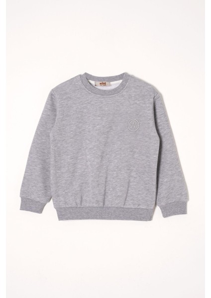 W Nakışlı Gri Renk Erkek Çocuk Eşofman Takım fiyatları