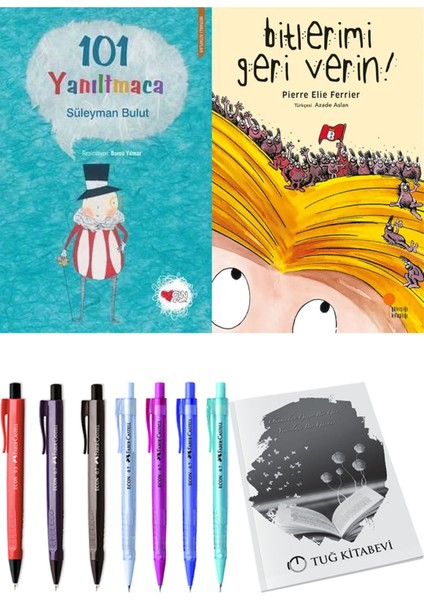 Bitlerimi Geri Verin! ve 101 Yanıltmaca 2'li Set + Hediyeli