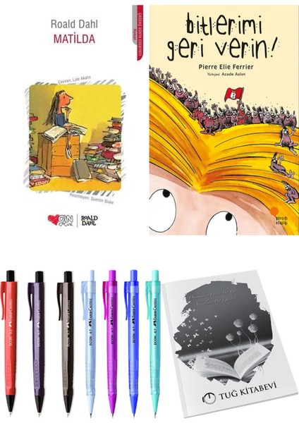 Bitlerimi Geri Verin! ve Matilda 2'li Set + Hediyeli