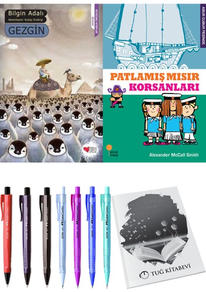 Patlamış Mısır Korsanları ve Gezgin 2'li Set + Hediyeli