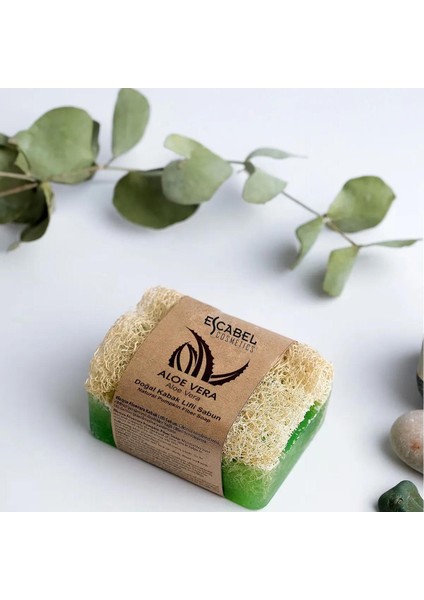 Doğal Kabak Lifli Aloe Vera Sabunu 120 gr