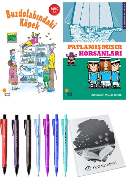Patlamış Mısır Korsanları ve Buzdolabındaki Köpek 2'li Set + Hediyeli
