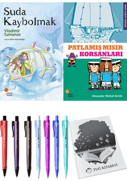 Patlamış Mısır Korsanları ve Suda Kaybolmak 2'li Set + Hediyeli