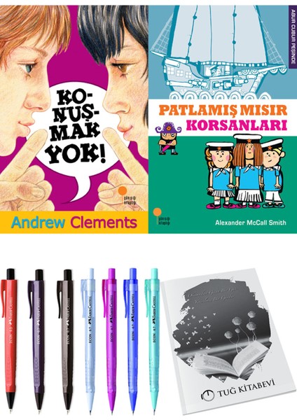 Patlamış Mısır Korsanları ve Konuşmak Yok! 2'li Set + Hediyeli