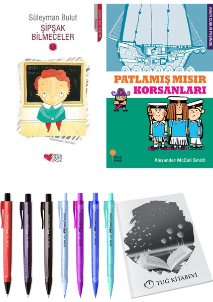 Patlamış Mısır Korsanları ve Şipşak Bilmeceler 1 2'li Set + Hediyeli