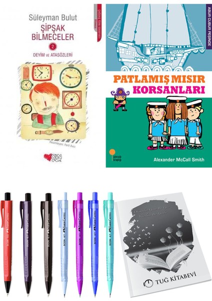 Patlamış Mısır Korsanları ve Şipşak Bilmeceler 2 2'li Set + Hediyeli