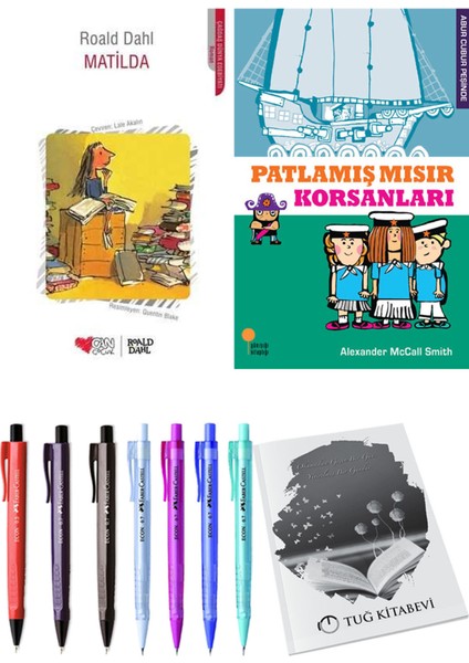 Patlamış Mısır Korsanları ve Matilda 2'li Set + Hediyeli