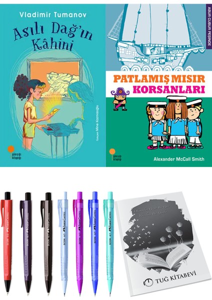Patlamış Mısır Korsanları ve Asılı Dağ'ın Kahini 2'li Set + Hediyeli