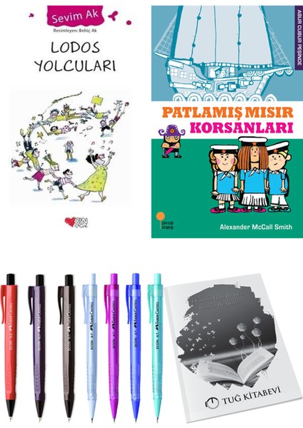 Patlamış Mısır Korsanları ve Lodos Yolcuları 2'li Set + Hediyeli