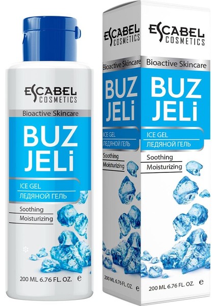 Güneş ve Epilasyon Sonrası Buz Jeli Ferahlık Nemlendirici Paraben ve Sülfat Içermez 200ml
