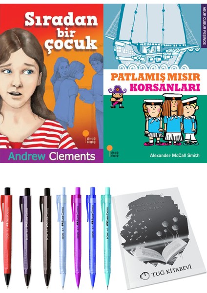 Patlamış Mısır Korsanları ve Sıradan Bir Çocuk 2'li Set + Hediyeli