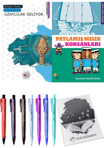 Patlamış Mısır Korsanları ve Uzaylılar Geliyor 2'li Set + Hediyeli