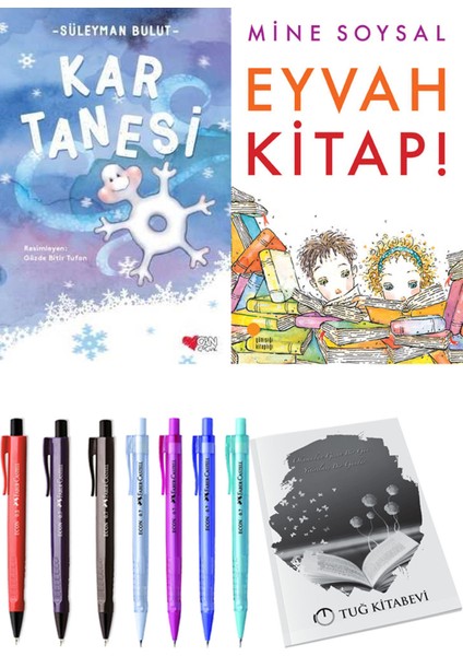 Eyvah Kitap! ve Kar Tanesi 2'li Set + Hediyeli