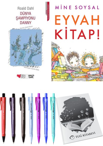 Eyvah Kitap! ve Dünya Şampiyonu Danny 2'li Set + Hediyeli