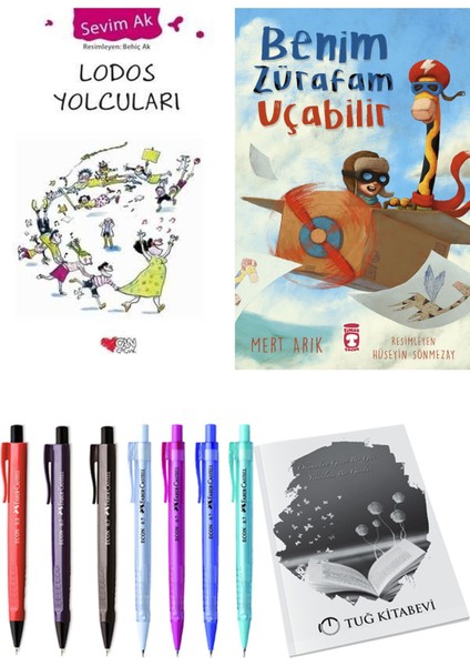 Benim Zürafam Uçabilir ve Lodos Yolcuları 2'li Set + Hediyeli