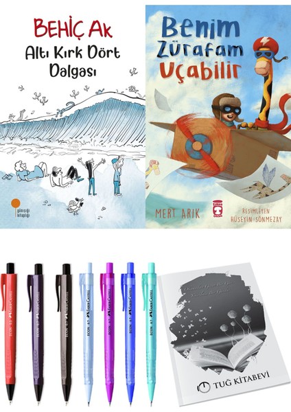Benim Zürafam Uçabilir ve Altı Kırk Dört Dalgası 2'li Set + Hediyeli