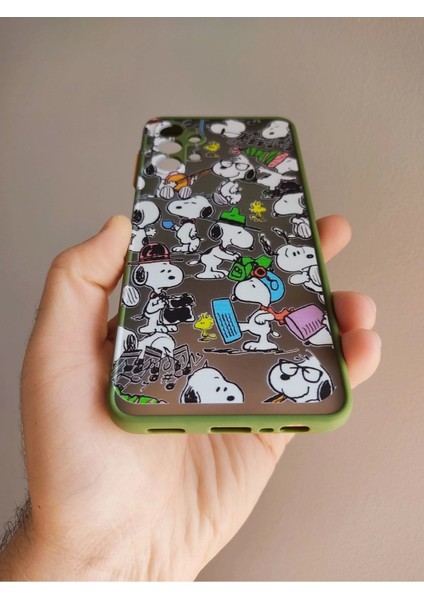 Samsung Galaxy A13 Uyumlu Snoopy Tasarım Kamera Korumalı Tuşları Renkli Kılıf fırsatları