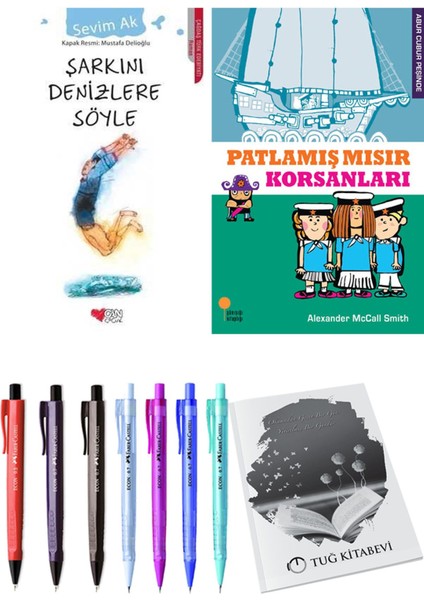 Patlamış Mısır Korsanları ve Şarkını Denizlere Söyle 2'li Set + Hediyeli