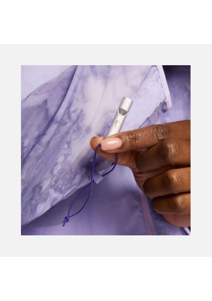 Trail Repel Running Water Repellent Full-Zip Hoodie Kadın Mor Spor Ceket FN6853-512 modelleri