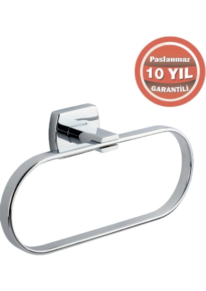 Paslanmaz Pirinç Milano Oval Havluluk modelleri