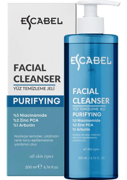 Arındırıcı Canlandırıcı Yüz Temizleme Jeli 200 ml