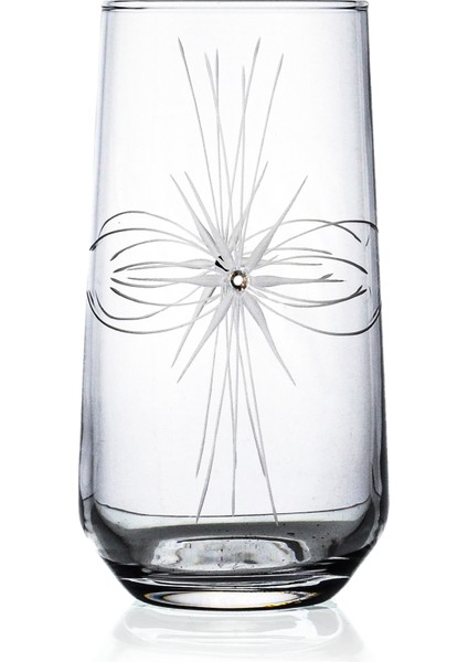 Kazaan 25 Parça 12 Kişilik Su ve Meşrubat Kesme Bardak Seti Mira Desenli fırsatları