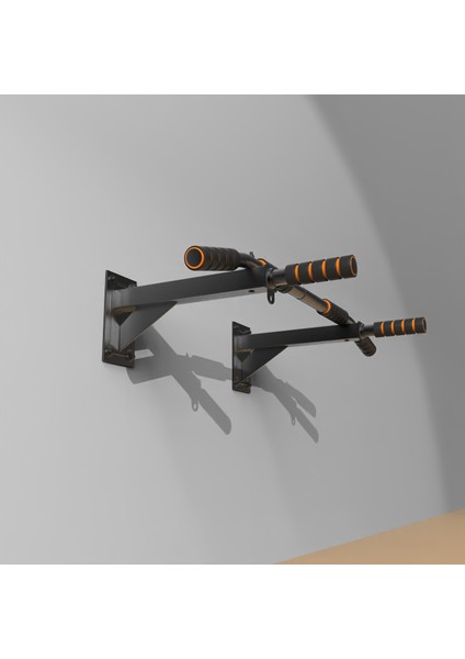 AL1030 Duvar Barfiksi Sünger Tutamaçlı Duvara Monte Barfiks Aleti Barfix Çekme Spor Aleti fırsatları